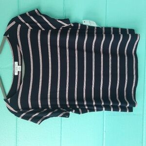 NWT🎉2/15🎉 "Liz Claiborne" Neo Nautical Petite XL Top
